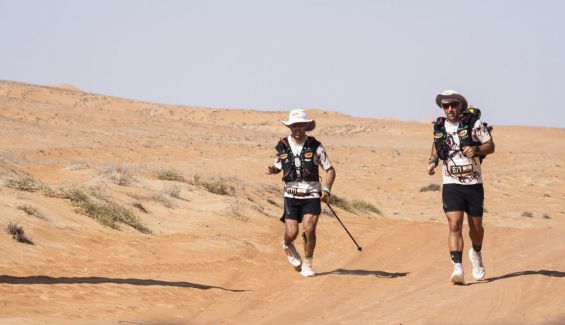  Pol Makuri y Albert Jorquera en un momento de carrera
