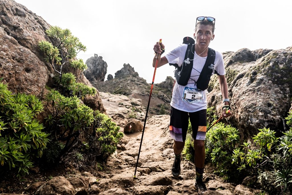 Courtney Dauwalter en Transgrancanaria 2023. ©Ian Corless