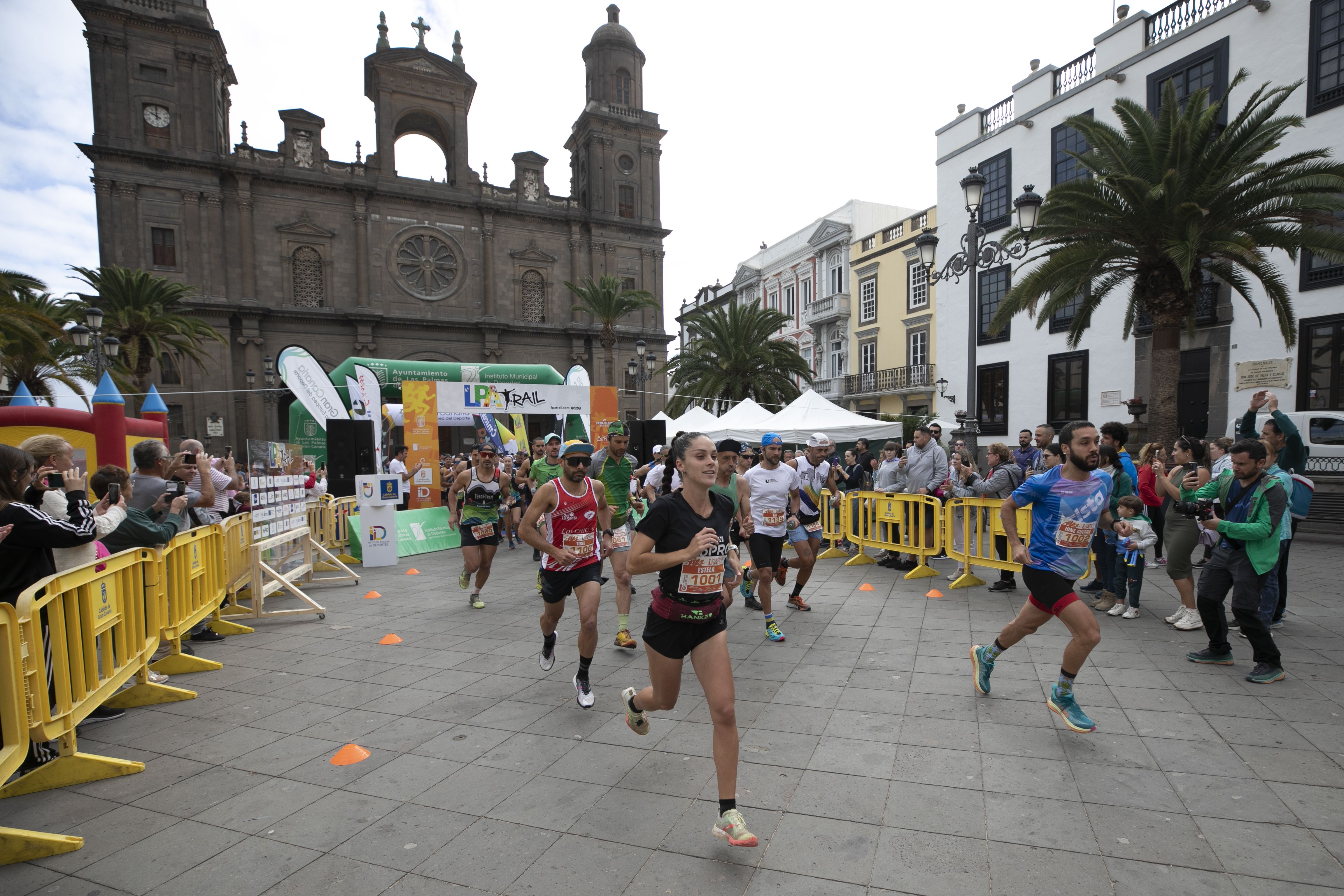 Salida de la LPA Trail larga en 2023. Carlos Díaz Recio