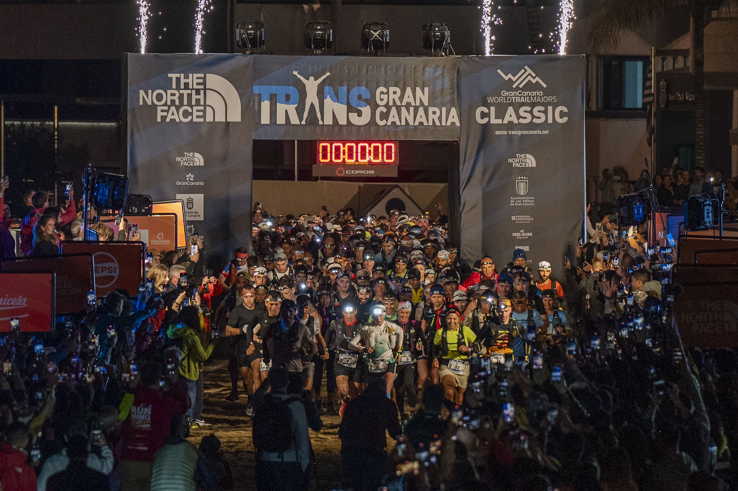 Salida prueba Classic de The North Face Transgrancanaria 2024 ©David Delfour 