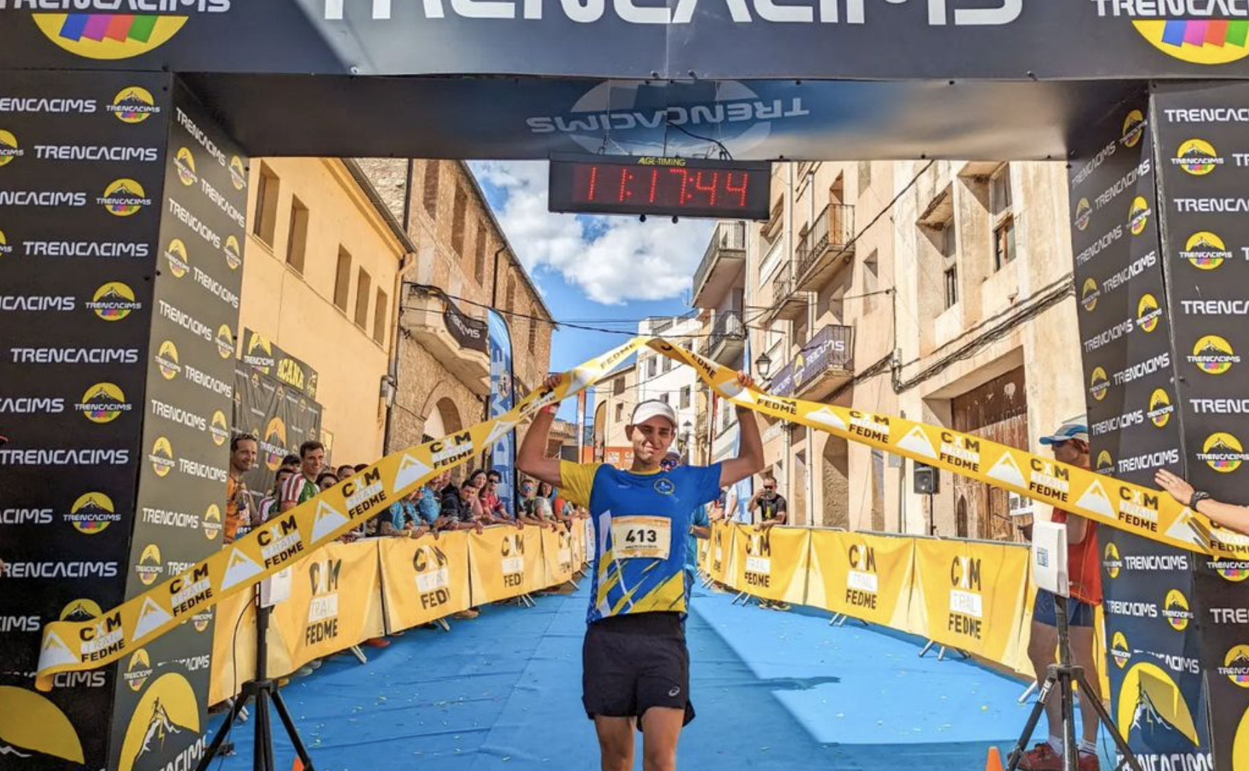 Dimas Pereira Campeón de España CxM en Trencacims