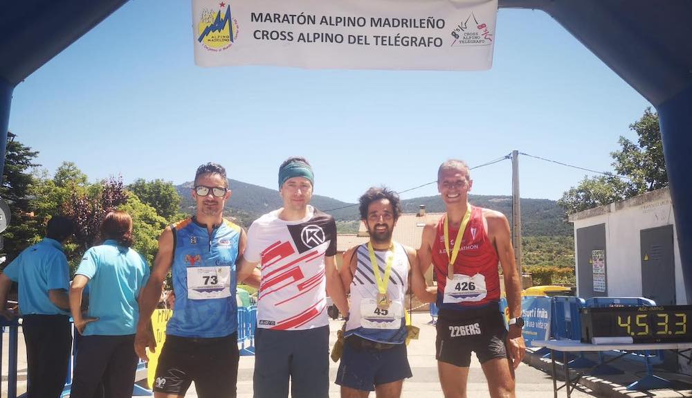 Ionel Cristian Manole y Gema Carrillo se alzan con el triunfo del Maratón Alpino Madrileño
