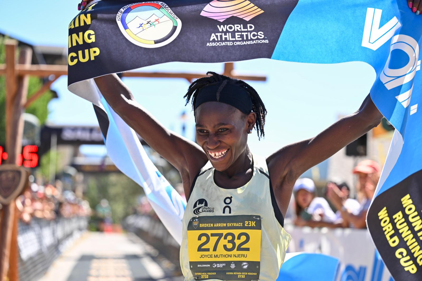 Joyce Muthoni Njeru wins credit Scott Rokis Joyce Muthoni Njeru wins credit Scott Rokis