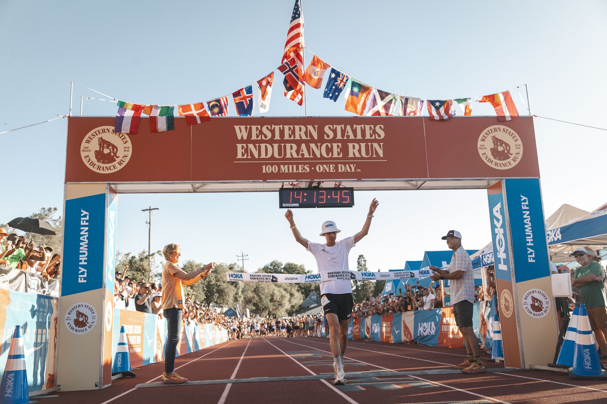 Jim Walmsley, ganador de Western States 100 Endurance Run 2024  ©Hilary Yang @wser