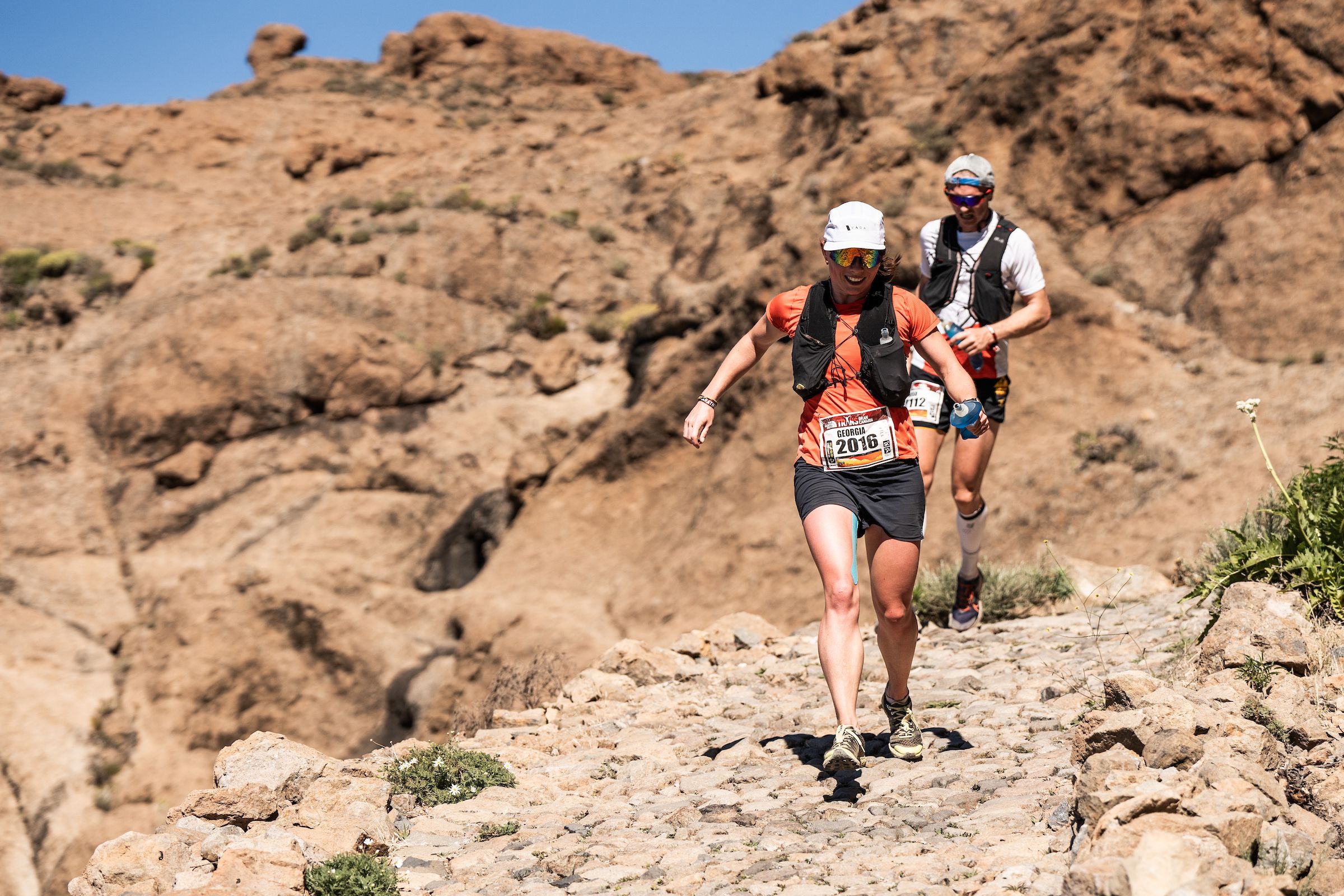 Georgia Tindley en la Transgrancanaria 2024. Ian Corless