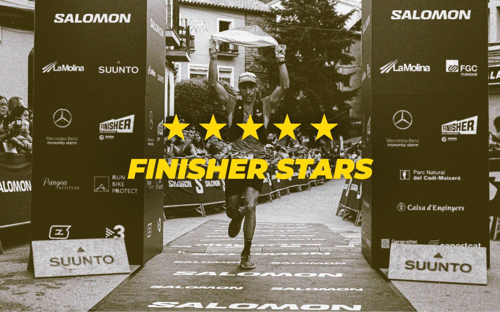 Salomon Ultra Pirineu homenajea a los corredores populares con las nuevas "Finisher Stars"