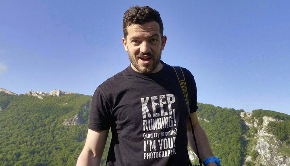Oriol Batista, de fotógrafo a correr Zegama