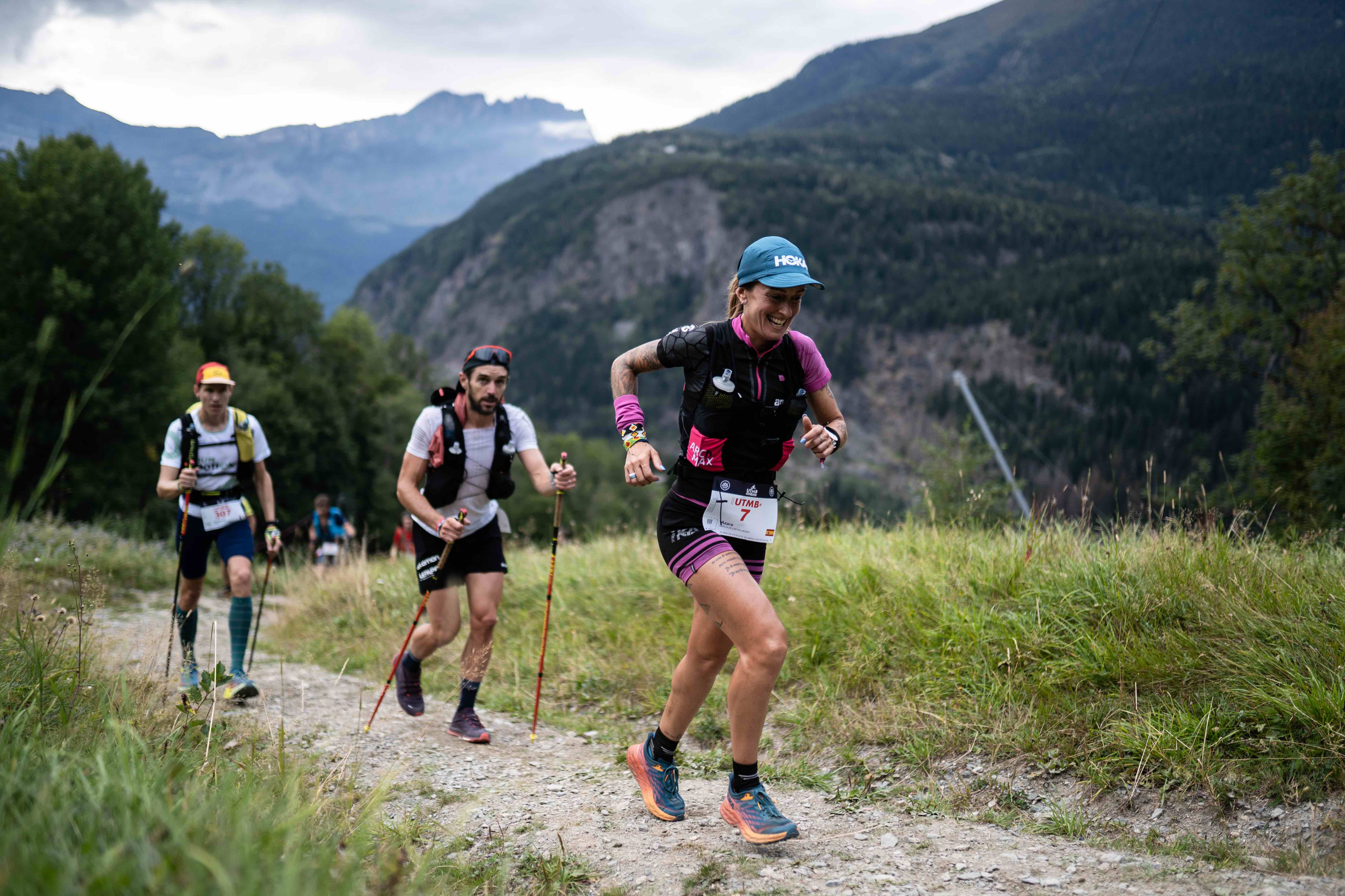 Azara García de los Salmones UTMB 2022 ©@josemiguelmunoze Azara García de los Salmones UTMB 2022 ©@josemiguelmunoze