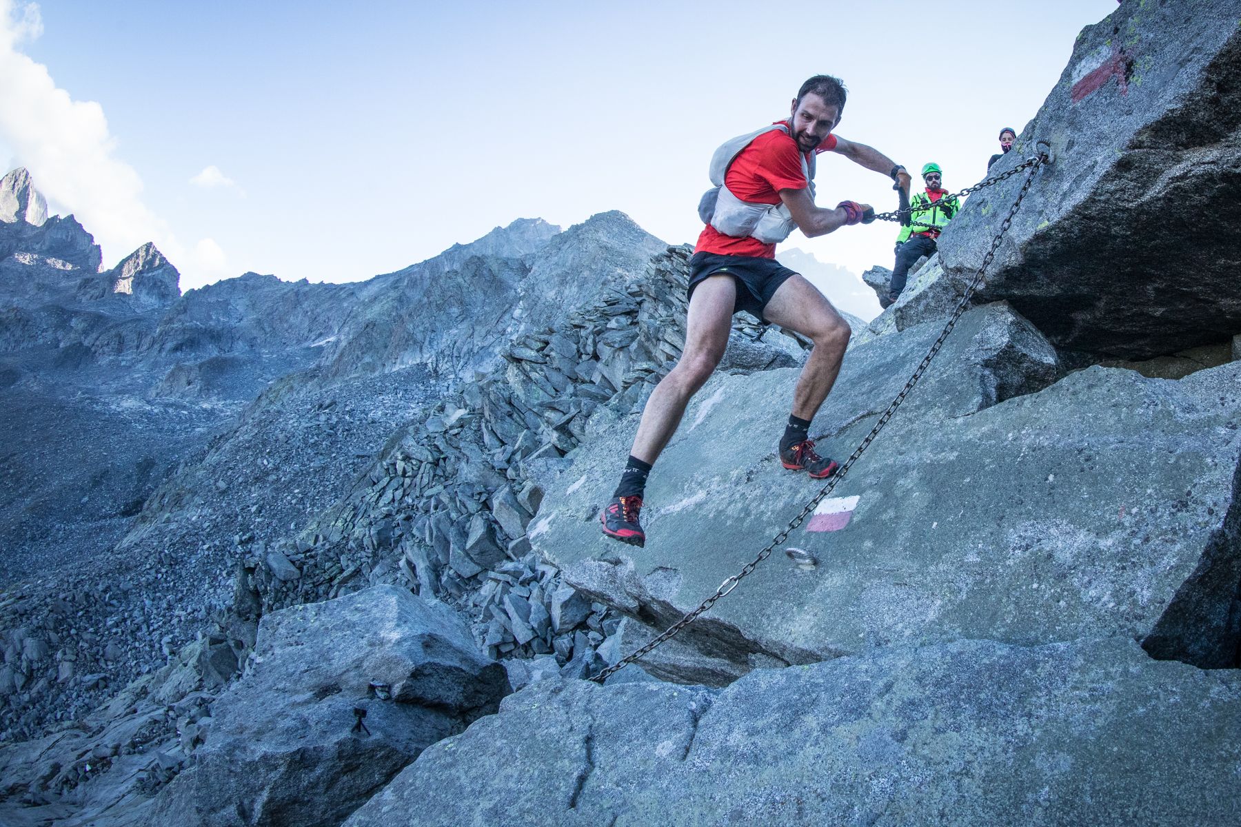 Un atleta en Matterhorn Ultraks