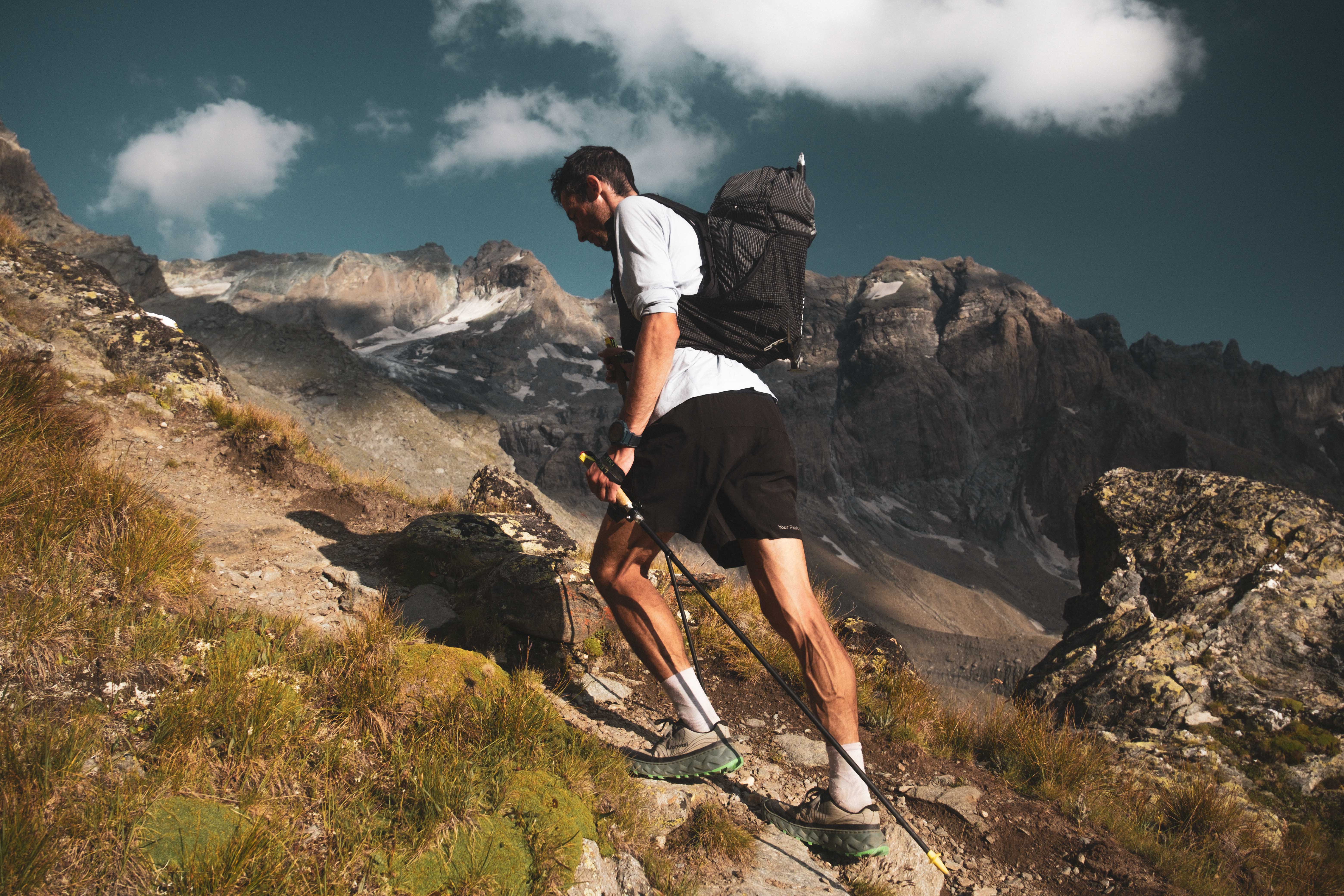 Kilian en la etapa 10 de Alpine connections  ©Nick Danielson