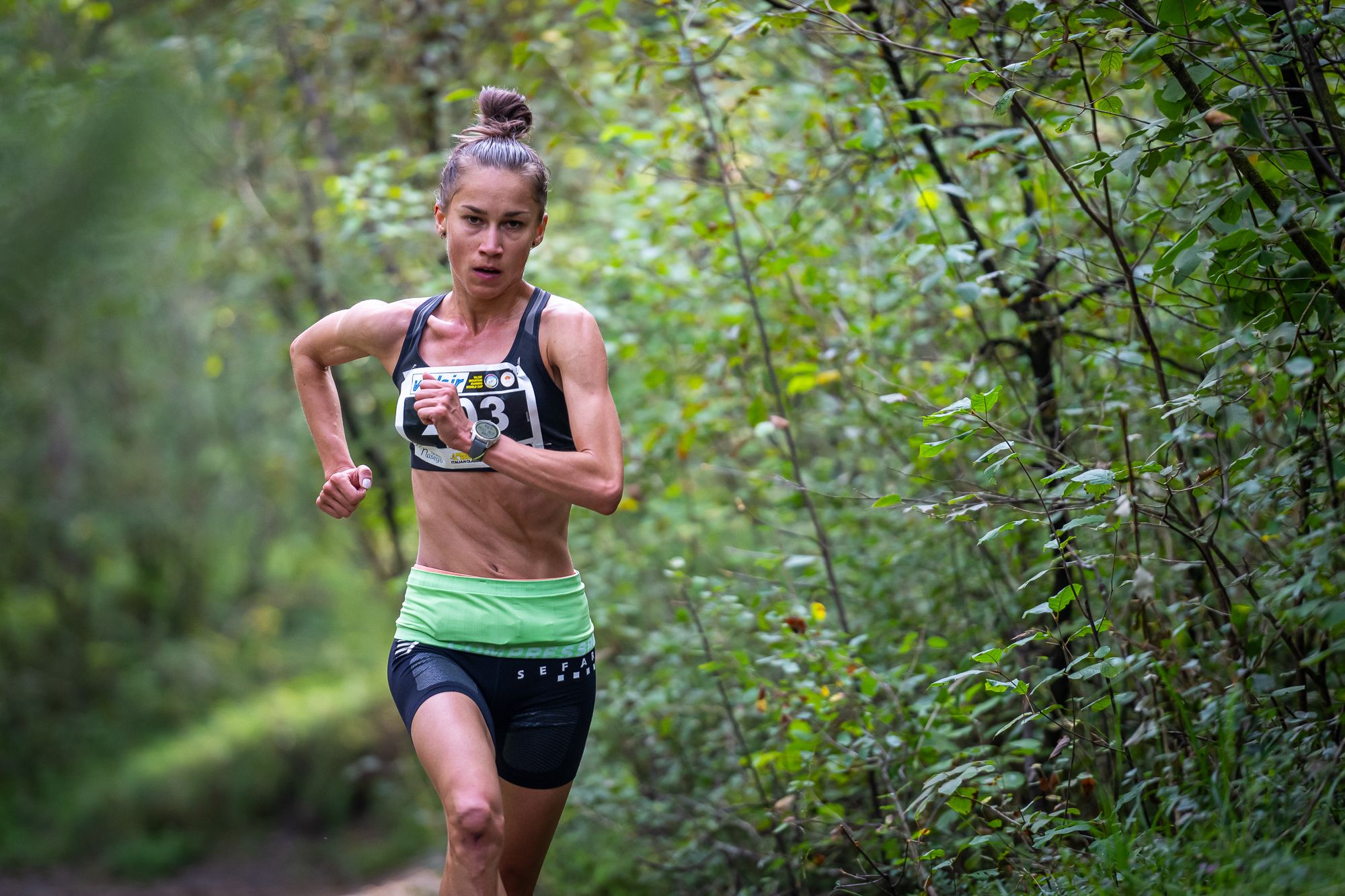 Florea en la prueba de 2023 WMRA:Marco Gulberti