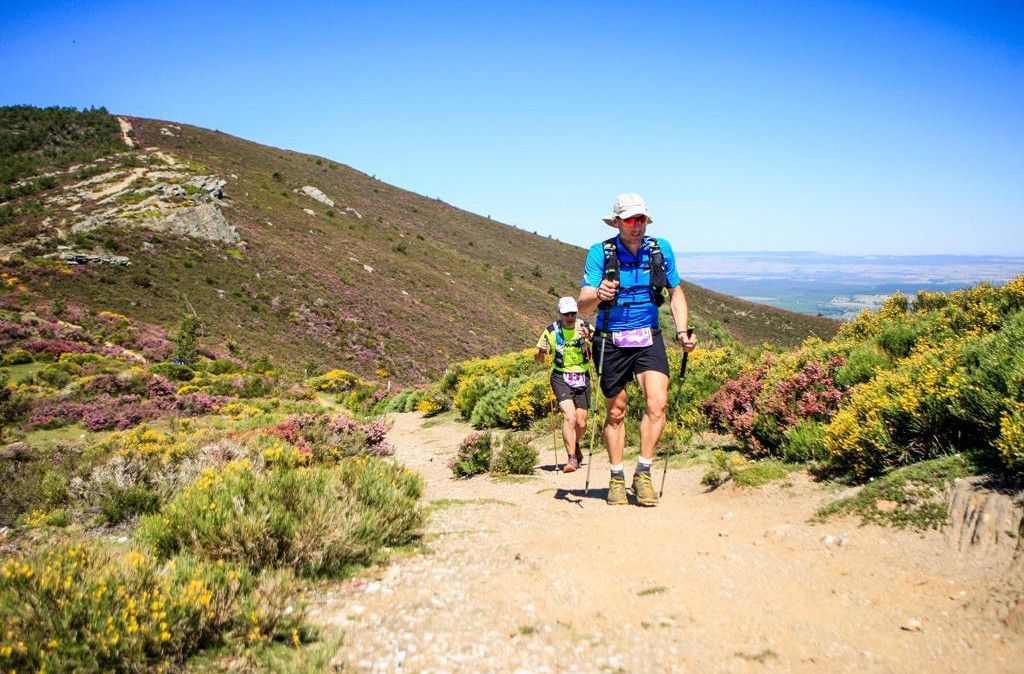Chema Martínez, tercero en el maratón de Riaza Trail Challenge