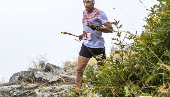Luis Alberto Hernando disfrutando de Ultra Sanabria Luis Alberto Hernando disfrutando de Ultra Sanabria