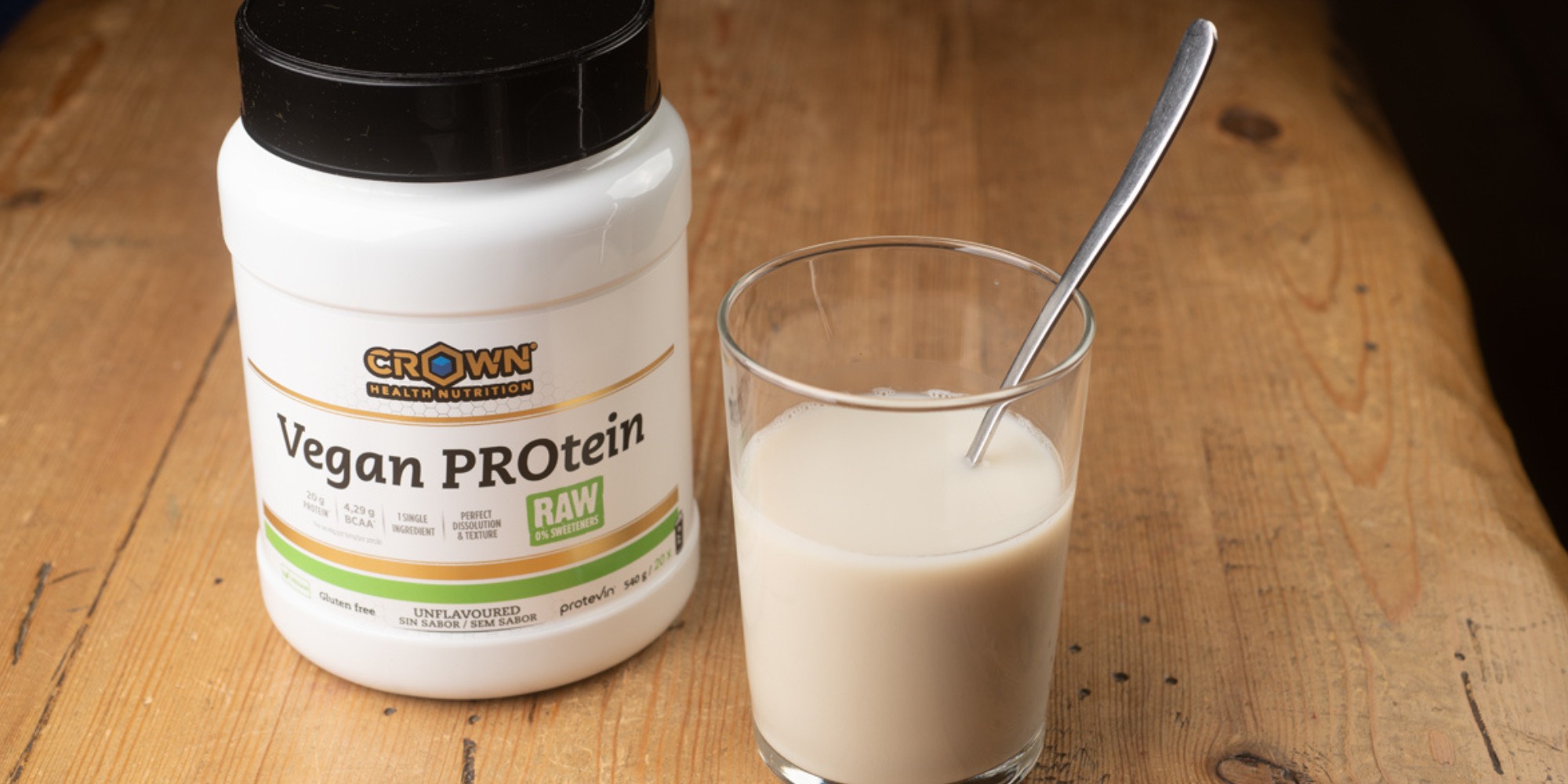 Vegan PROtein RAW de Crown Sport Nutrition