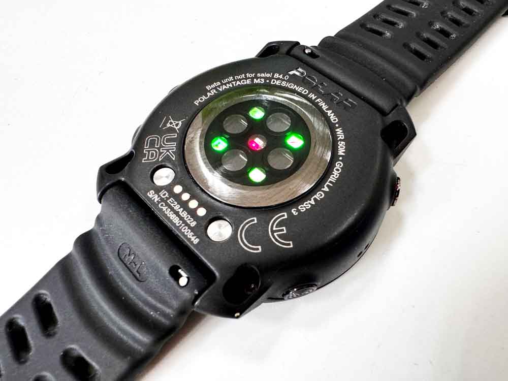 El sensor OHR del Polar Vantage M3 es uno de los responsables de su alta precisión en el registro de pulsaciones