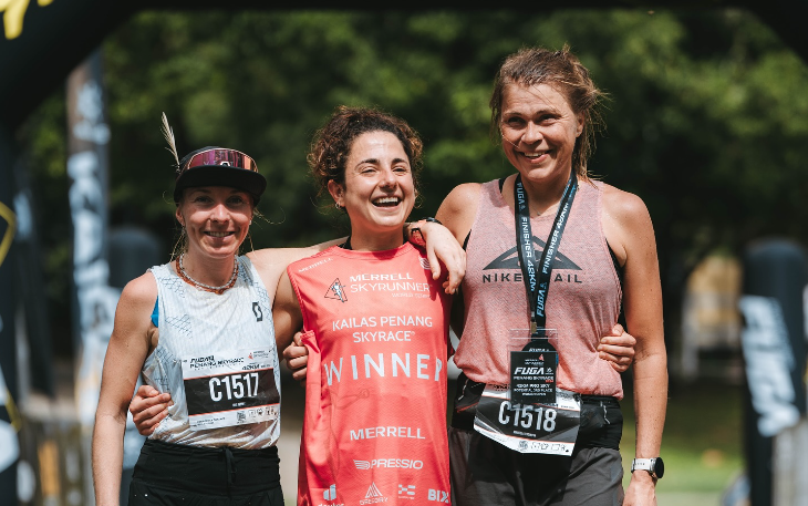 Lide es ahora mismo cuarta de las Merrell Skyrunner World Series ©️SWS 