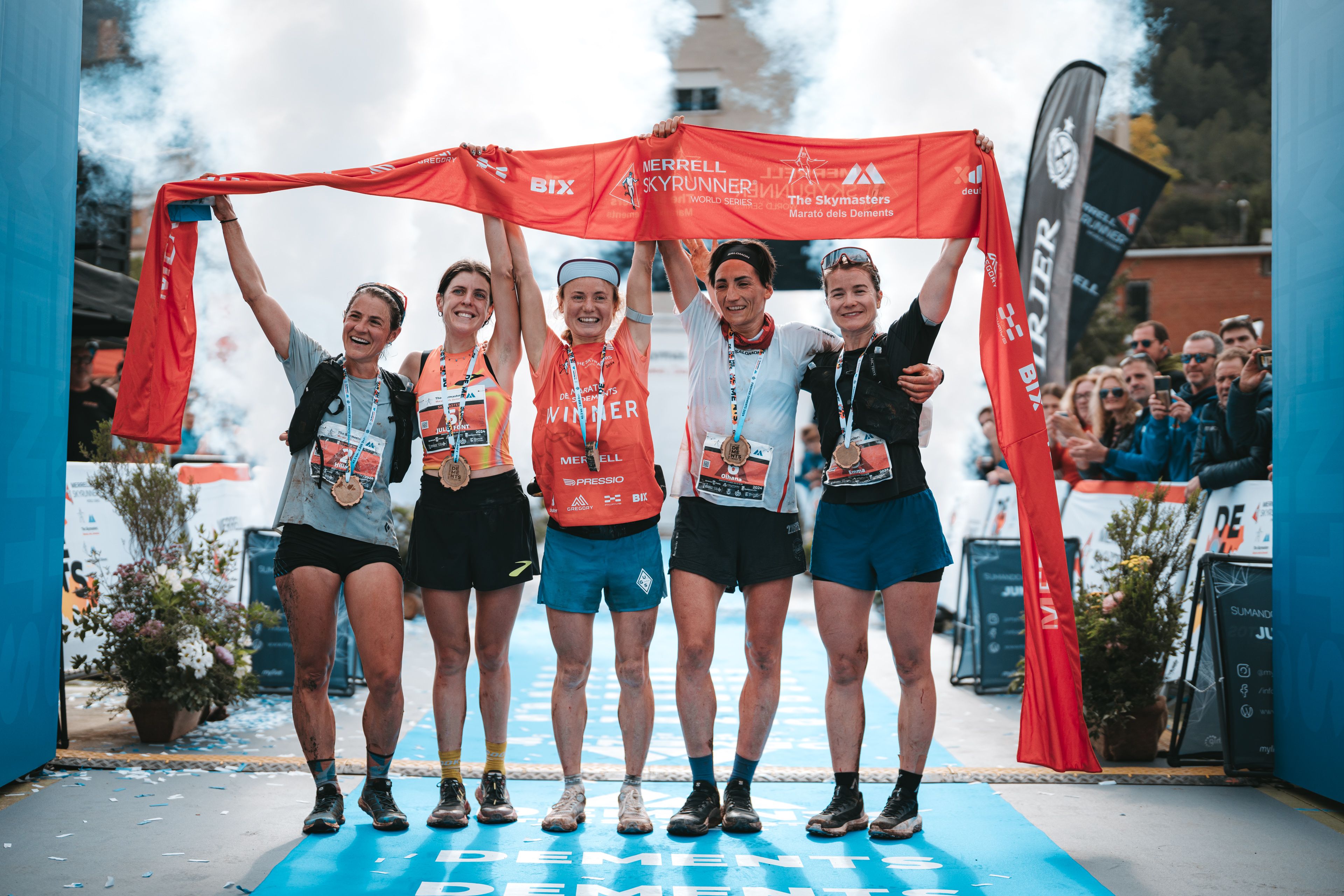 Roberto Delorenzi y Anastasia Rubtsova, nuevos campeones de las Merrell Skyrunner® World Series ©Antton Guaresti