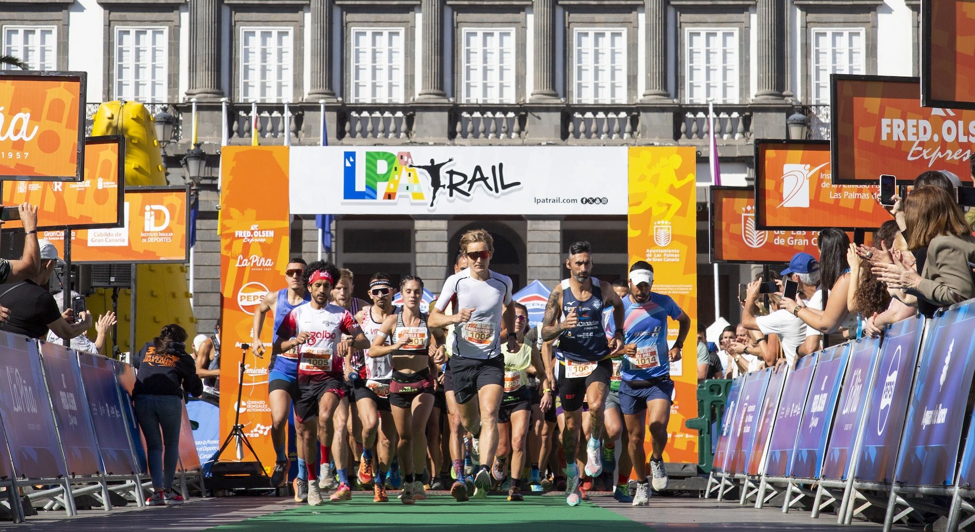 Salida LPA Trail 2024. Iván León