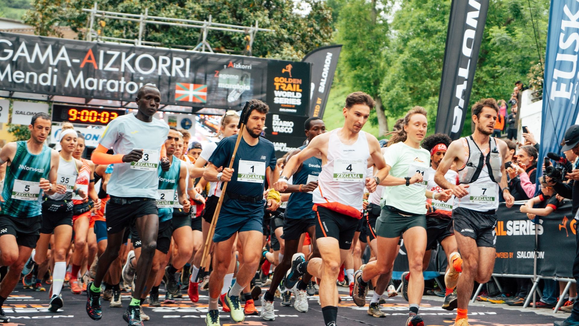 La Zegama-Aizkorri 2025 se celebra el domingo 25 de mayo. CARLOS CARREÑO.