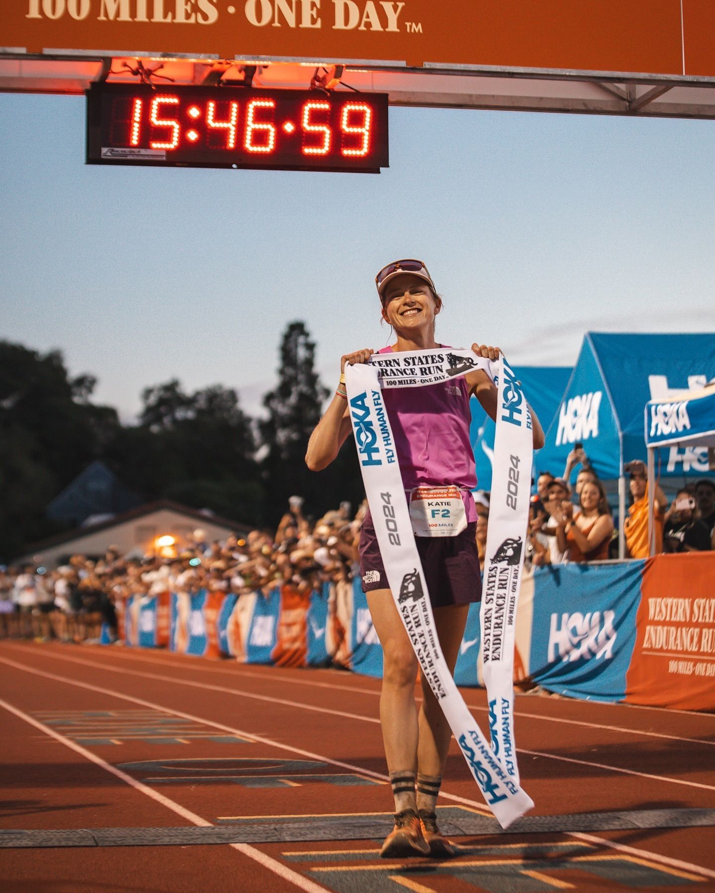 Katie Schide, la jefa de la Western States 100 Endurance Run 2024 ©@thehilaryann @wser 