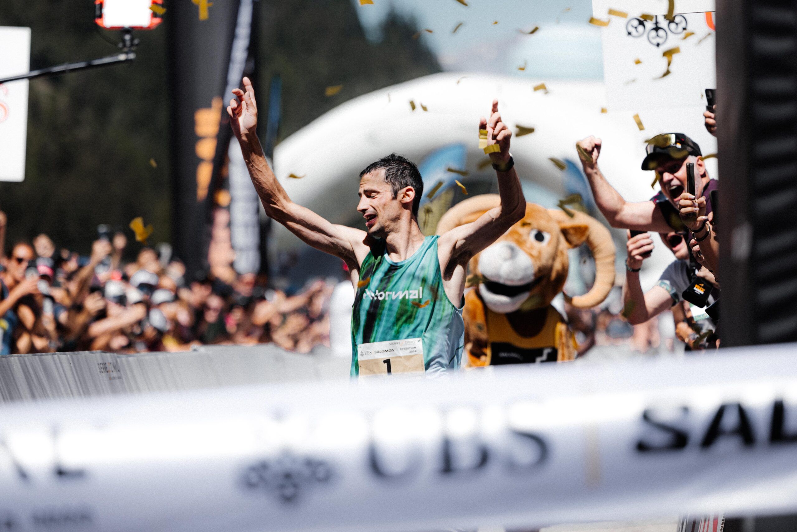 Kilian Jornet consigue su décima Sierre-Zinal con récord incluido ©️GTWS