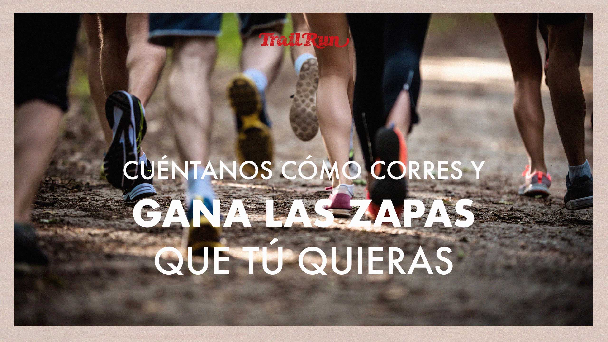 Cuéntanos cómo corres y participa en el sorteo de unas zapatillas de trail. ¡Tú eliges cuáles!