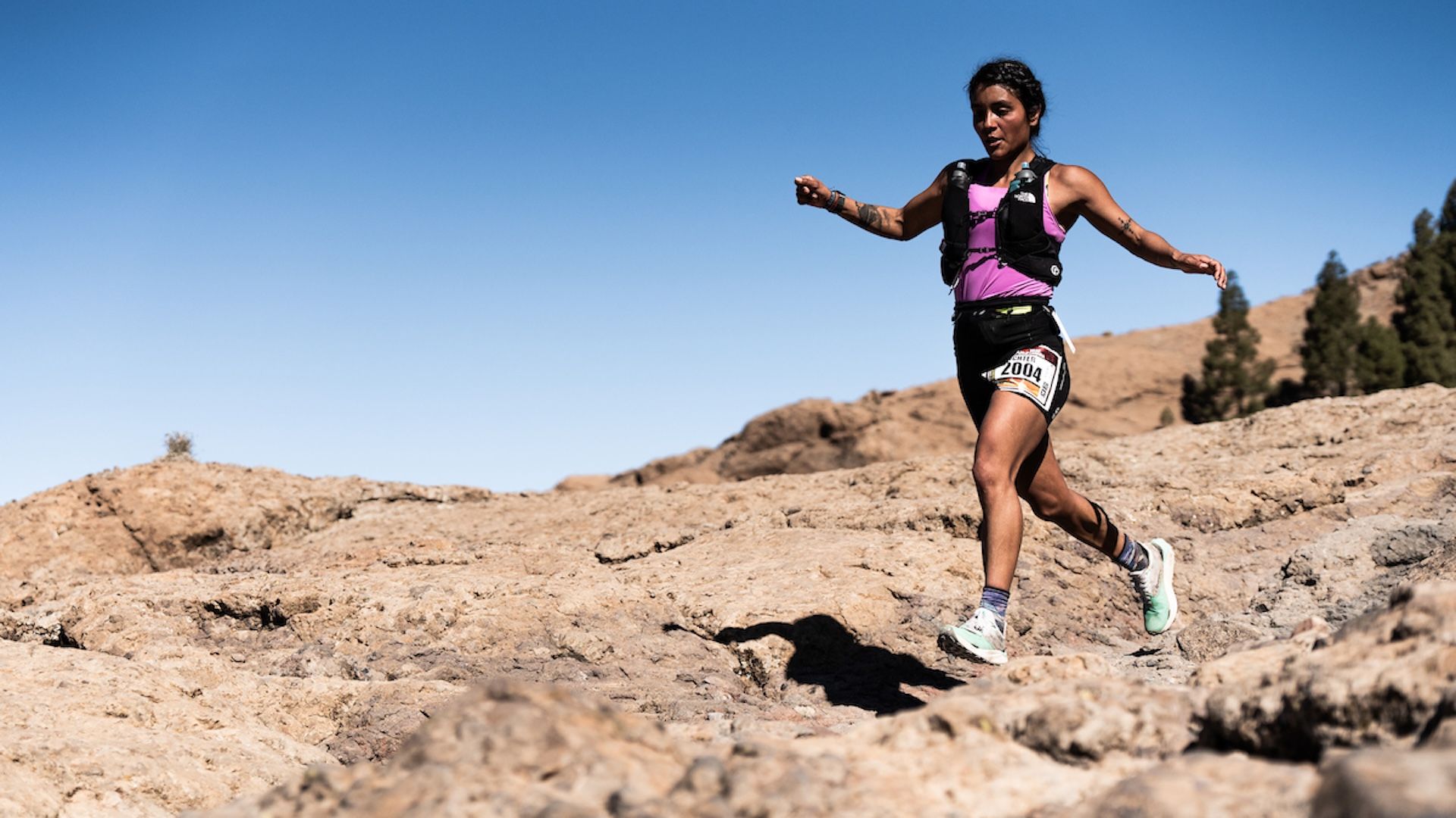 Jennifer Lichter, ganadora del Maratón TGC 2024©️Transgrancanaria