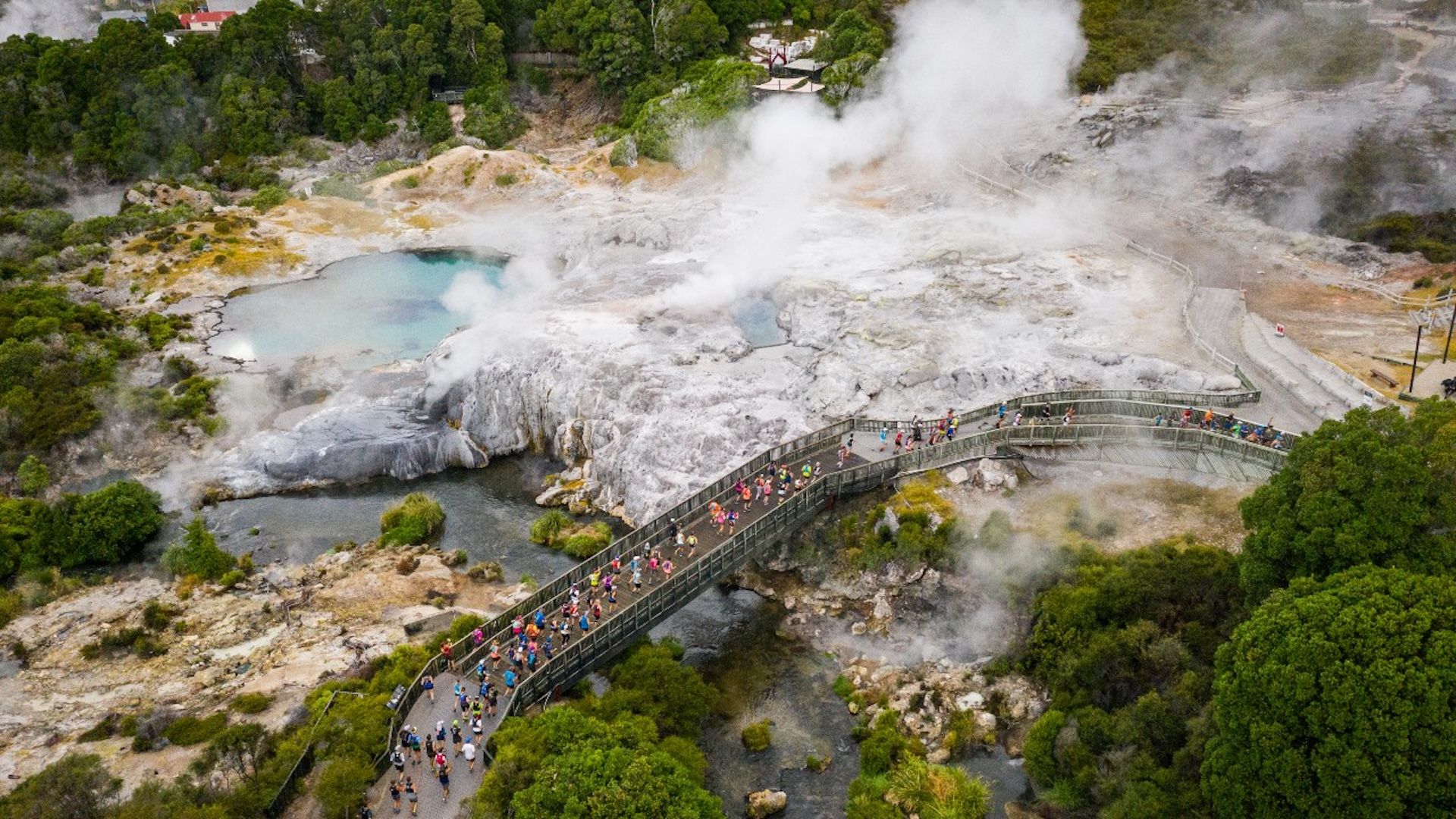 Las UTMB®️ World Series se trasladan a Nueva Zelanda. Foto: Tarawera Ultramarathon 2020