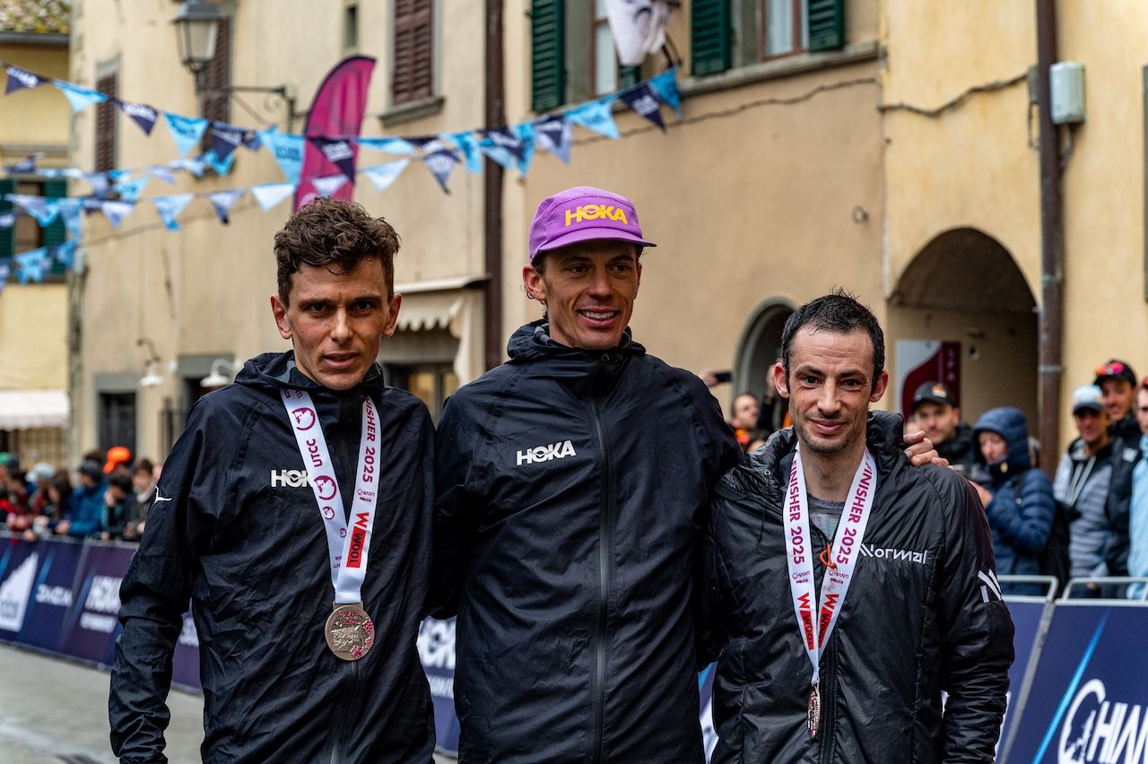 Podio de Ultra Trail Chianti Castels © Alessandro Moretti 1185
