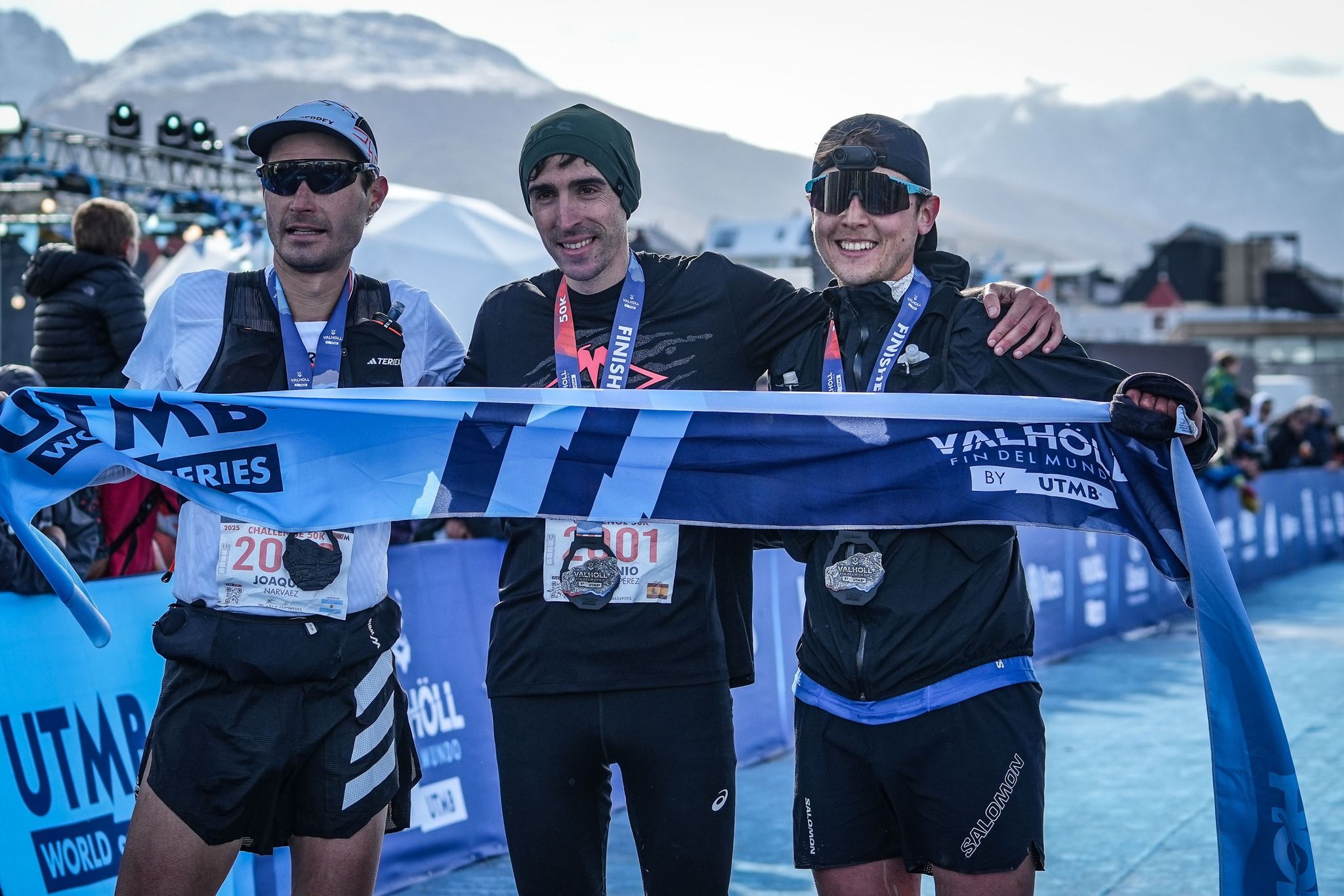 Antonio Martínez en el podio. ©Valholl by UTMB