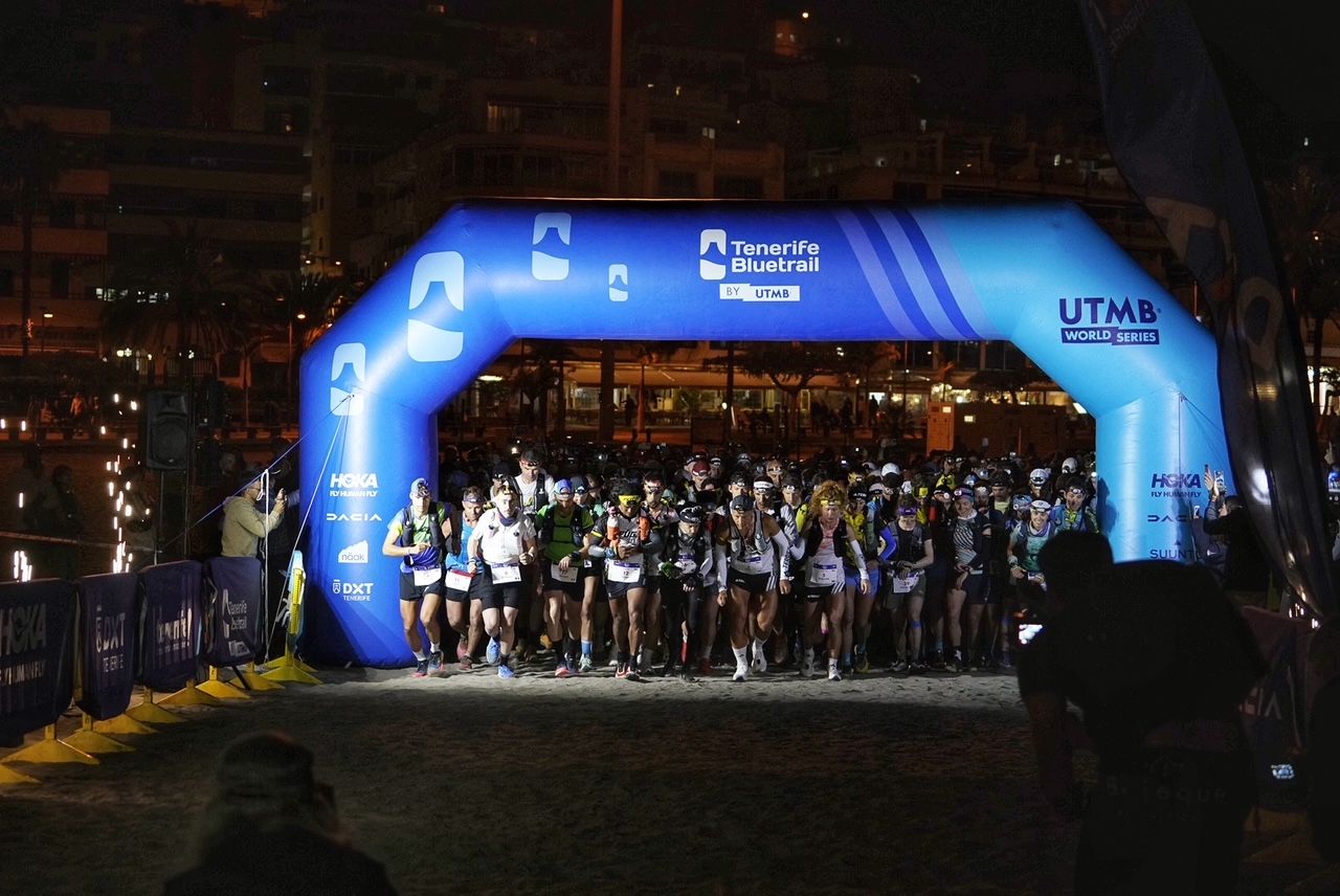 Salida 110K de Tenerife Bluetrail