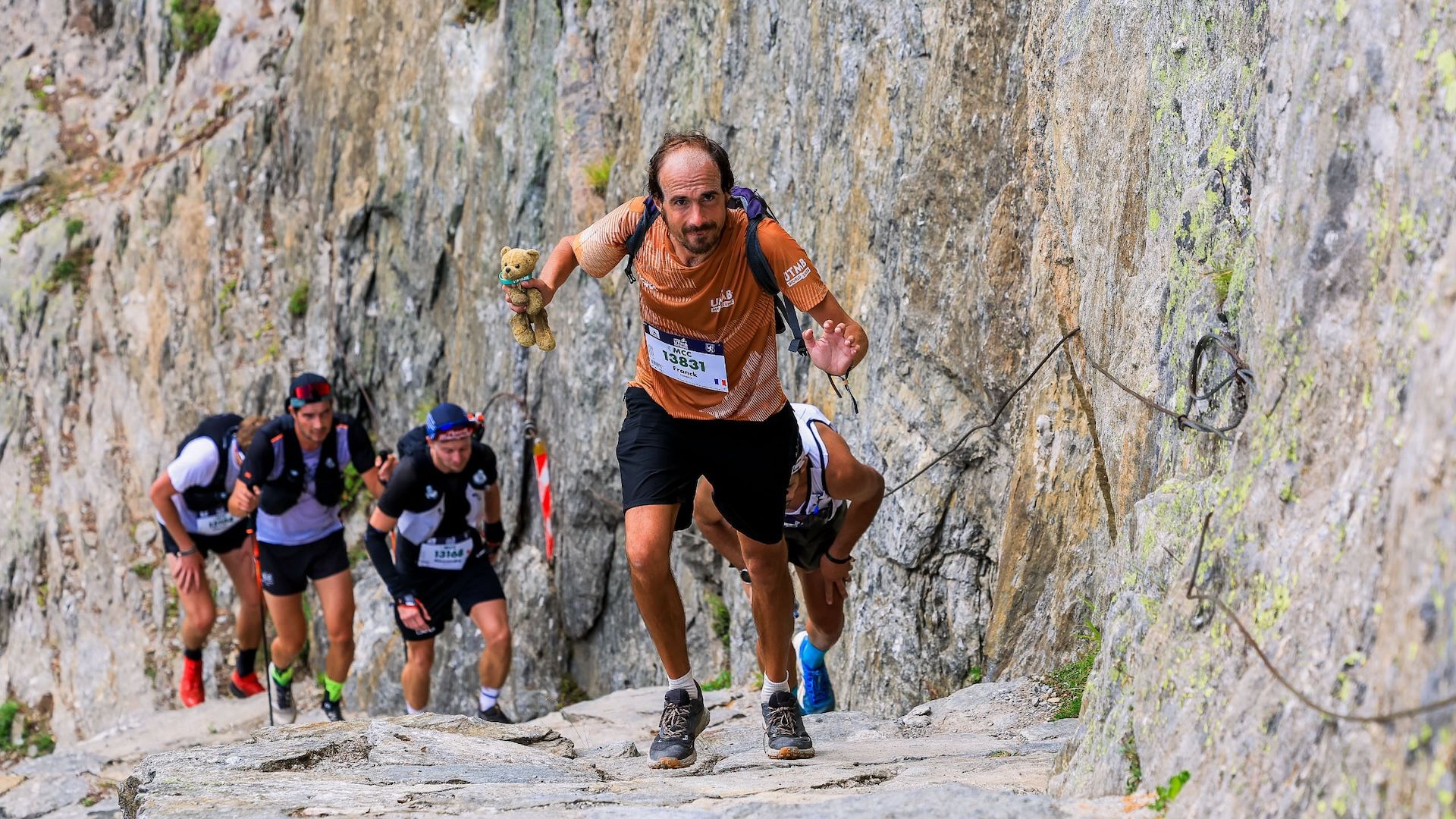 El Team Adaptive de HOKA UTMB®️ Mont-Blanc vuelve en agosto a las montañas de Chamonix ©UTMB
