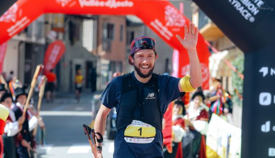 Manuel Merillas llegó a meta tercero. Merrell Skyrunner® World Series Manuel Merillas llegó a meta tercero. Merrell Skyrunner® World Series