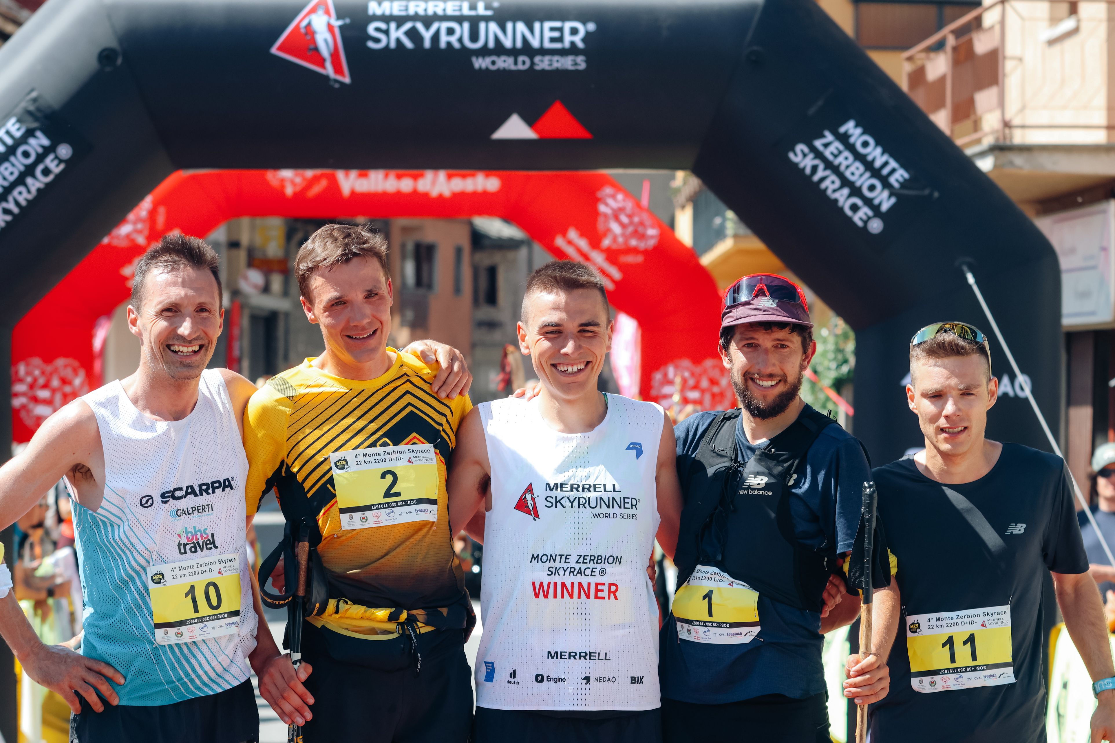 Top 5 masculino. Merrell Skyrunner® World Series 
