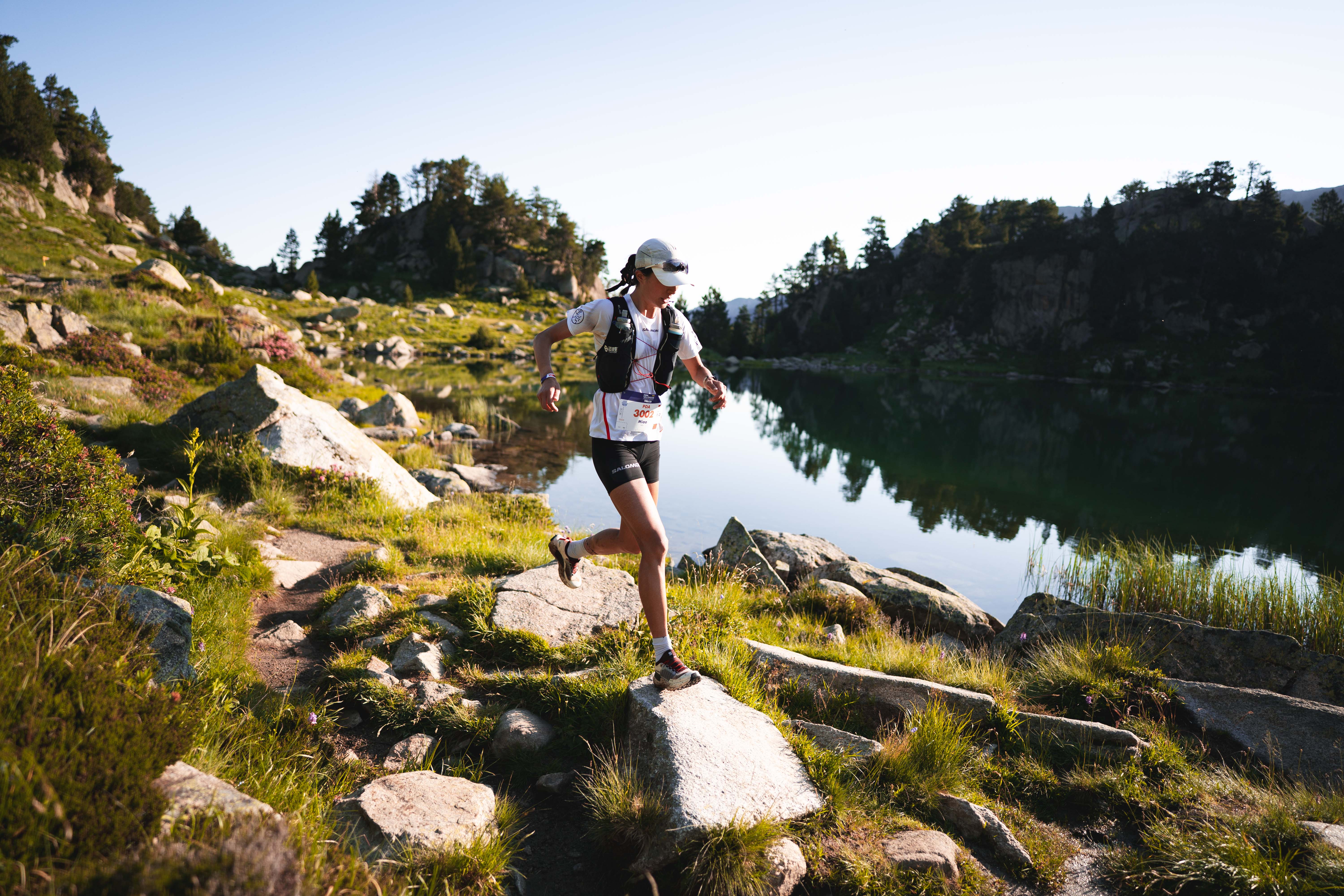 Nadir Maguet y Miao Yao vuelan en la PDA de HOKA Val d’Aran by UTMB® ©️HOKA Val d’Aran by UTMB®