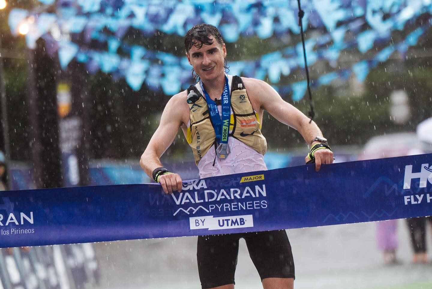 Baptiste Coatantiec y Mari Klakegg Fenre ganadores de la CDH de HOKA Val d’Aran by UTMB® ©️HOKA Val d’Aran by UTMB®