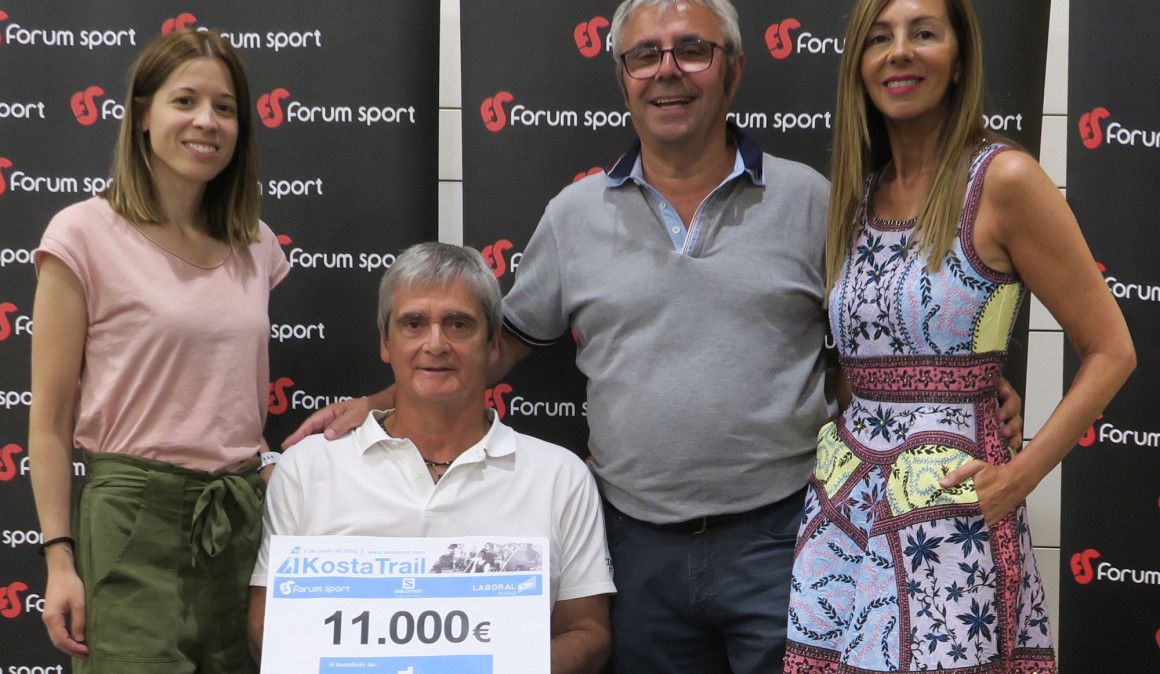 La Kosta Trail recauda 11.000 euros a favor de GaituzSport y el deporte inclusivo