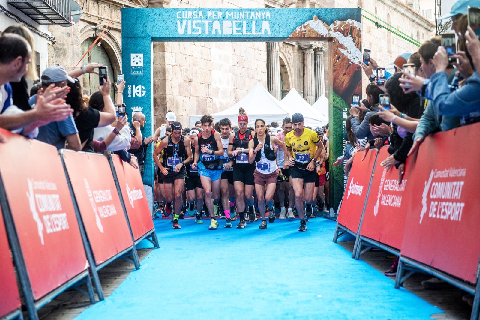 Salida de la Cursa per Muntanya de Vistabella
