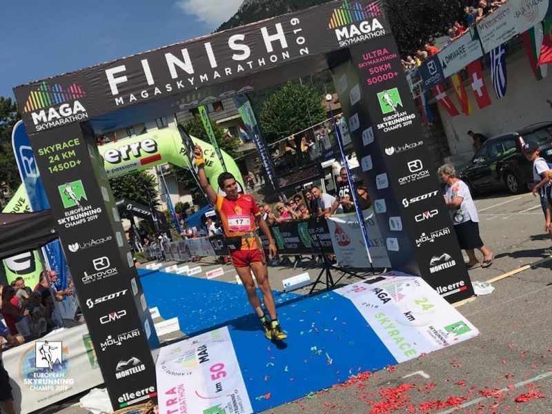 Manuel Merillas Subcampeón de Europa de Skyrunning