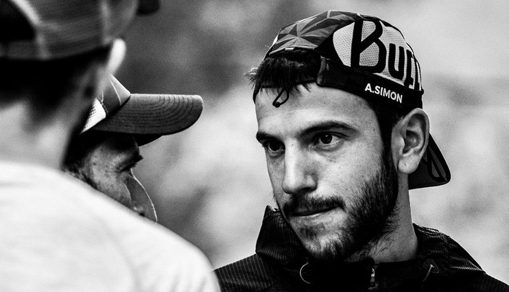 Andreu Simón ante su primera cita en Chamonix 