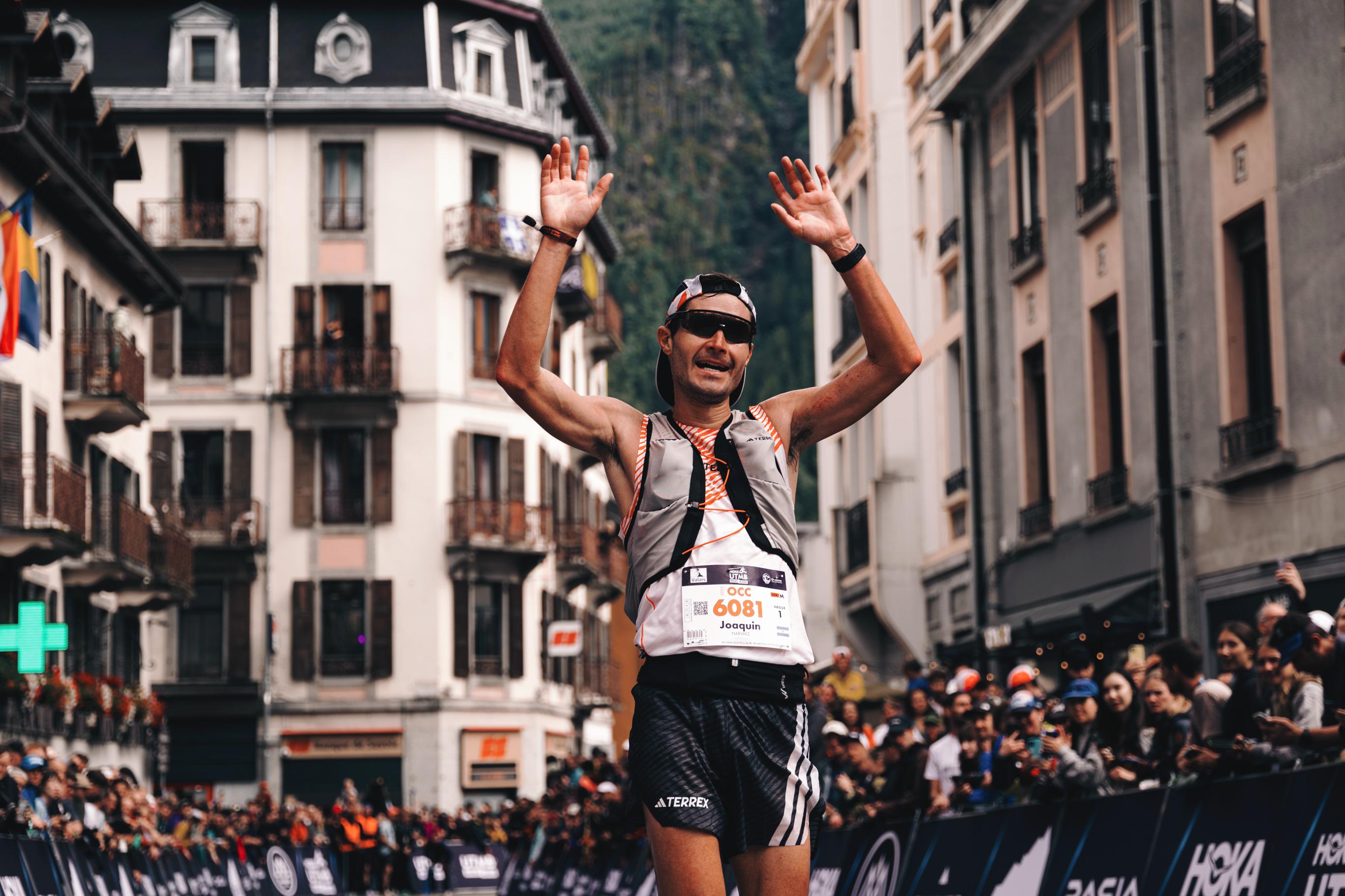 Conoce a los primeros Latinoamericanos UTMB®️ Mont-Blanc 2025  Foto: Joaquin Narvaez 16º en OCC