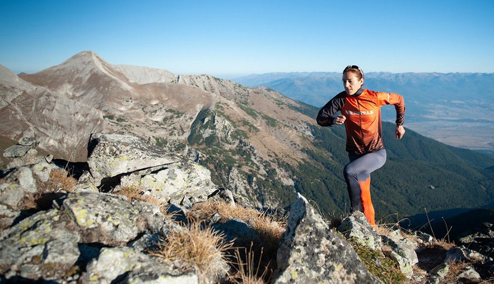 Ragna Debats a por Pirin Ultra Skyrace 2019. Fotografía Kameliya Atanasova