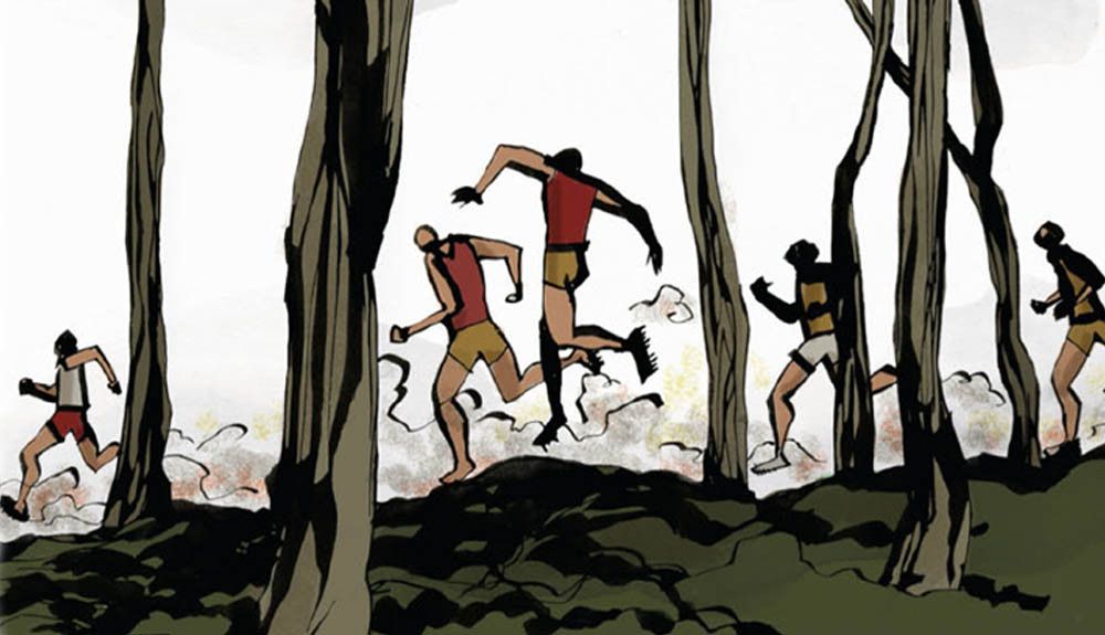 En defensa y reivindicación del cross por Roberto Palomar. Ilustración César Llaguno. 