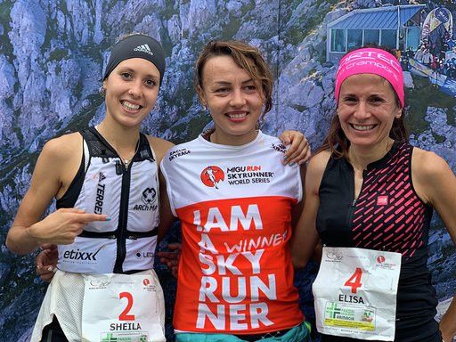 Sheila Avilés y Zaid Ait Malek, segundos en Zackup Skyrace