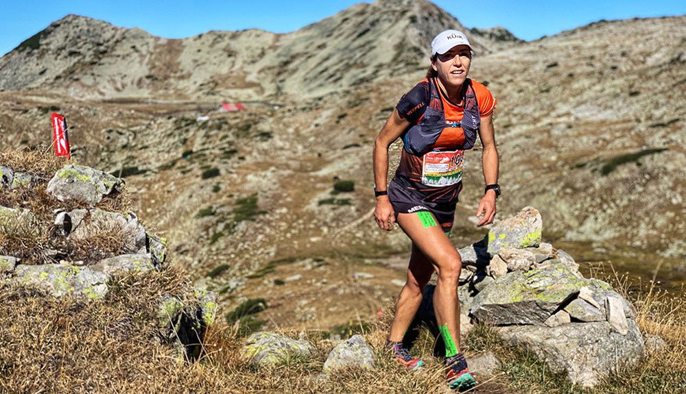 Ragna Debats ganadora de Pirin Ultra Skyrace 2019. Fotografía Albert Jorquera