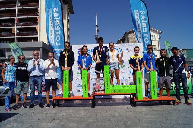 Marta Cester y Jaume Pueyo, Campeones de España de Rollerski