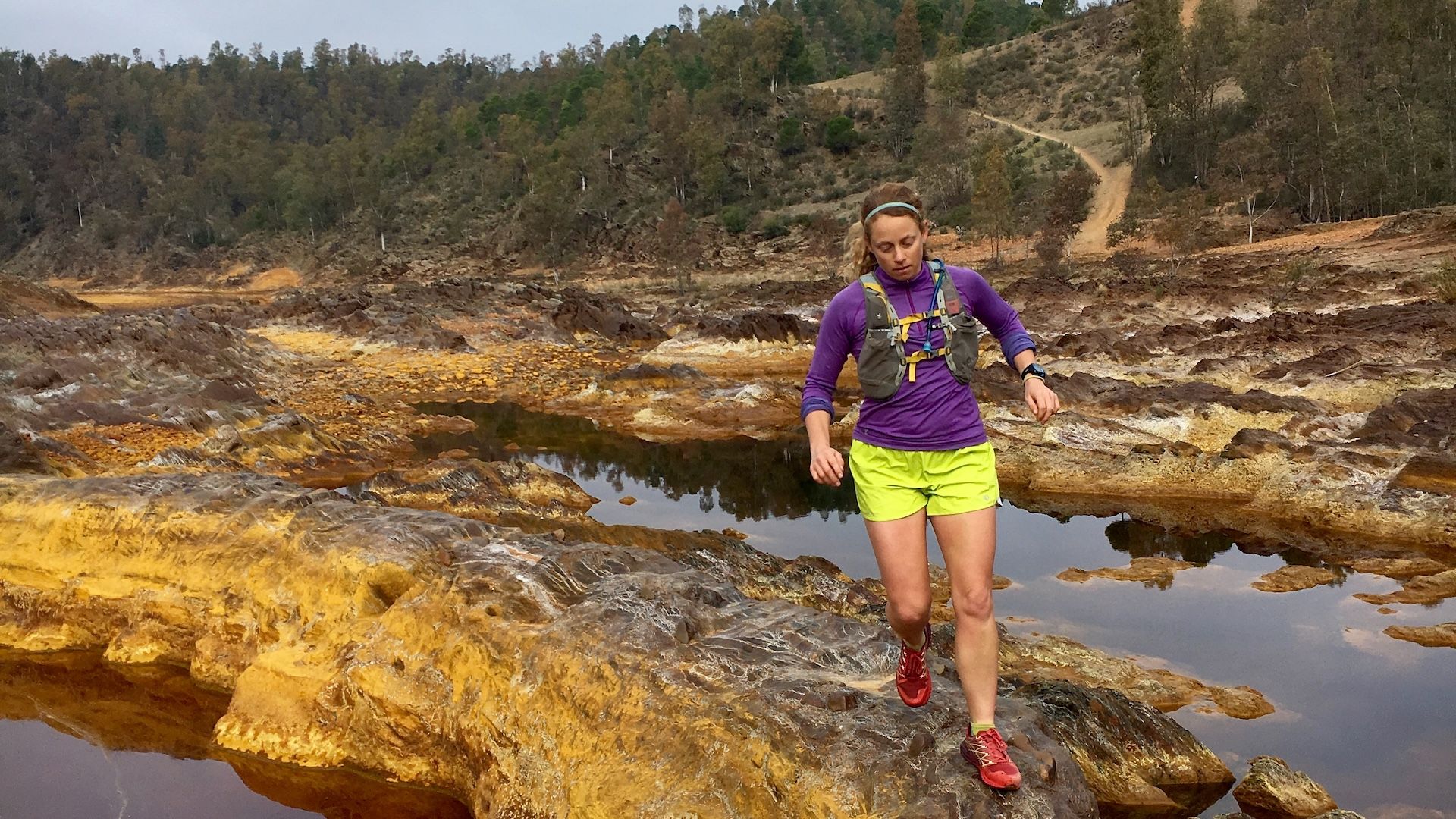 Entrena tu inglés con cursos específicos adaptados al deporte de Breakaway Ashley Shoemaker  Río Tinto Trail Run