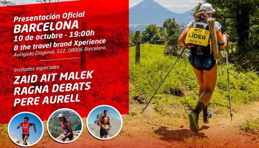 Presentación de La Volcano UltraMarathon 2020 en Barcelona, jueves 10 de octubre