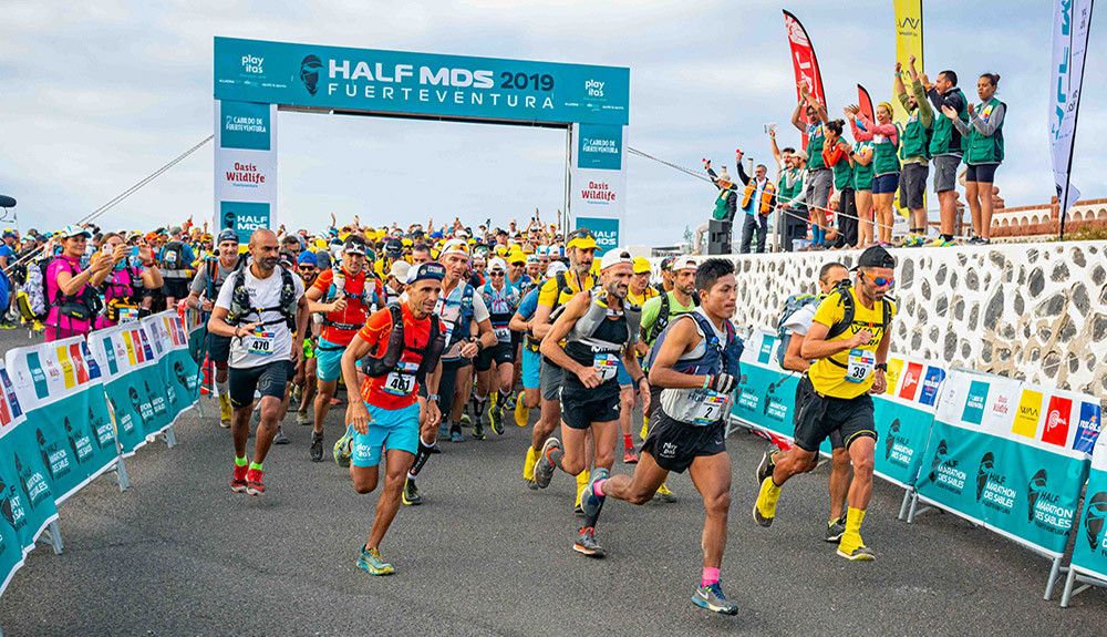 Crónica Etapa 3 Half Marathon des Sables Fuerteventura 2019. Fotografía Gwen Marche