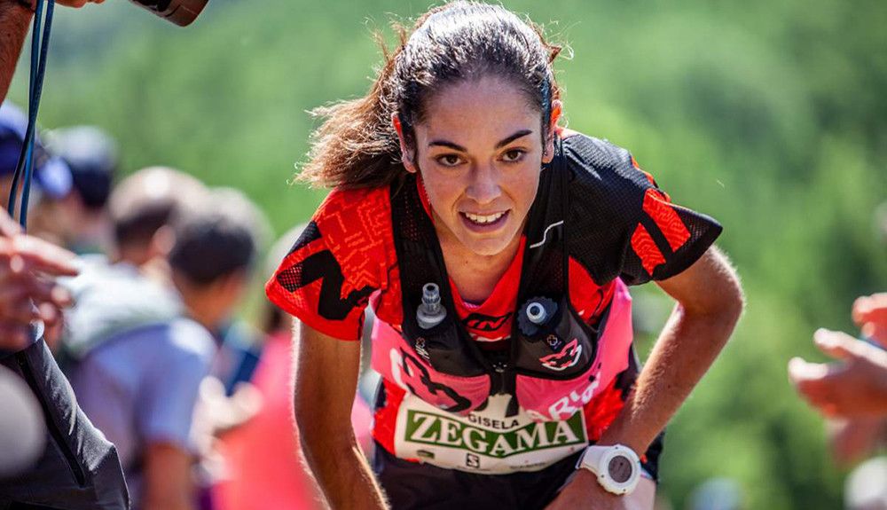 Gisela Carrión en Zegama 2019 donde fue cuarta. JCD Fotografía 